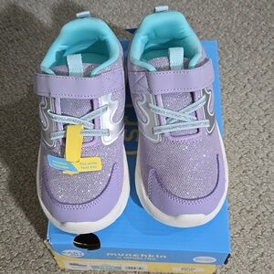 NWT 13M Stride Rite Lavender and Aqua Kids Sneakers